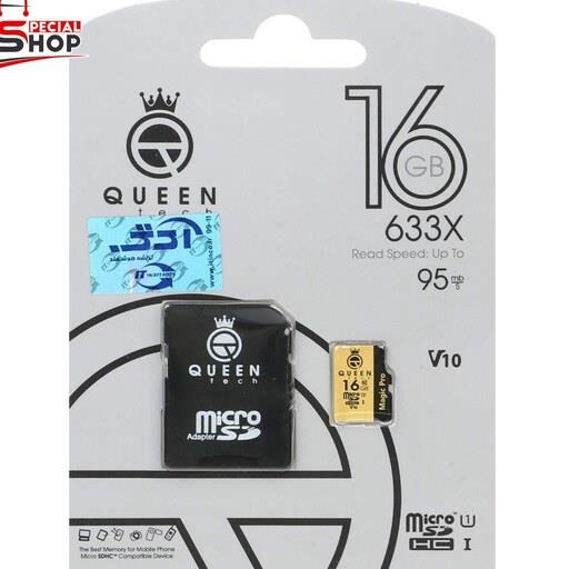 مموری میکرو 16GB کویین تک مدل 633X